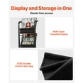 thumbnail image 5 of VEVOR Record Player Stand, 5 Tiers Tall Vinyl Record with Charging Station & USB Ports, Holds up to 200 Albums, Turntable Stand with Record Holder Display Shelf for Living Room, Bedroom, Black, 5 of 9