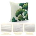 thumbnail image 4 of RUIYC Throw Pillow Cover Leaf Ginkgo Leaves Alternative Antioxidant Asia Pillowcase Home Decorative Square Pillow Case Cushion Cover, 4 of 5