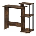 thumbnail image 1 of Pemberly Row Laptop/Notebook/Computer Desk in Amber Pine/Black, 1 of 6