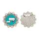 thumbnail image 1 of El lenguaje cuidado diario chat saludos Broche de plata Unbranded M, 1 of 3