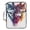 Blue Orange Purple Wolf Faces, variant on Haosy Accordion File Organizer Zipper Binder 500 Sheet 6-Tab Expanding File Folder Multi-Pocket 1.2 Inch 3 Ring Vintage Baseball