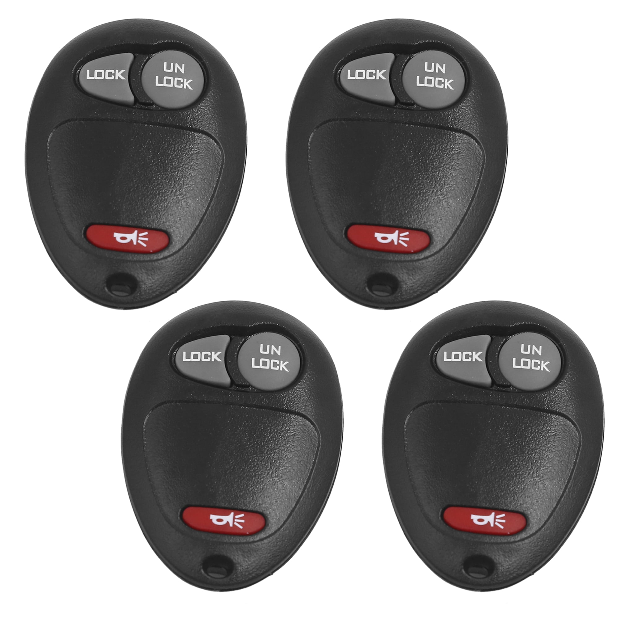 4pcs Replacement Car Remote Key Clicker Transmitter for L2C0007T