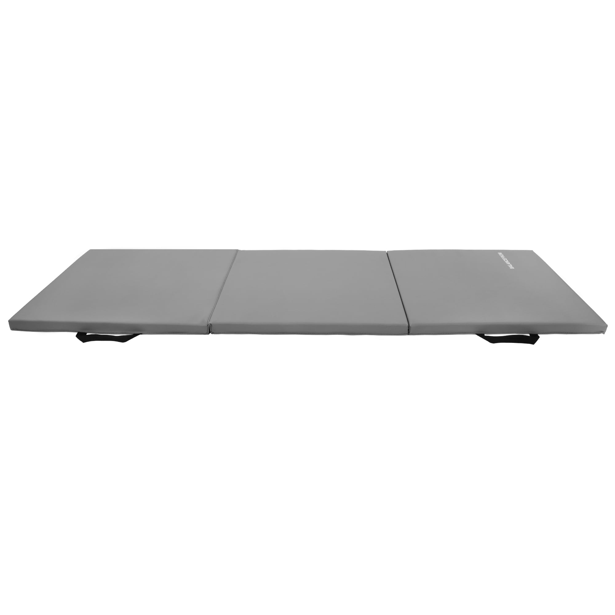 BalanceFrom Fitness GoGym 6 'x 2' x 1.5" Folding Exercise Gym Mat, Gray