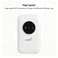 thumbnail image 3 of GJX 2026 New 4G Wireless Router Mobile Portable Wifi Car Sharing Device Sim Card Slot Lte Mifi Portable Wifi Hotspot for Travel High Speed Smart Router, 3 of 6