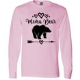 thumbnail image 3 of Inktastic Mema Bear Grandma Long Sleeve T-Shirt, 3 of 5