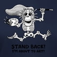 thumbnail image 3 of CafePress - Stand Back! T Shirt - Women's Traditional Fit Dark T-Shirt, 3 of 4
