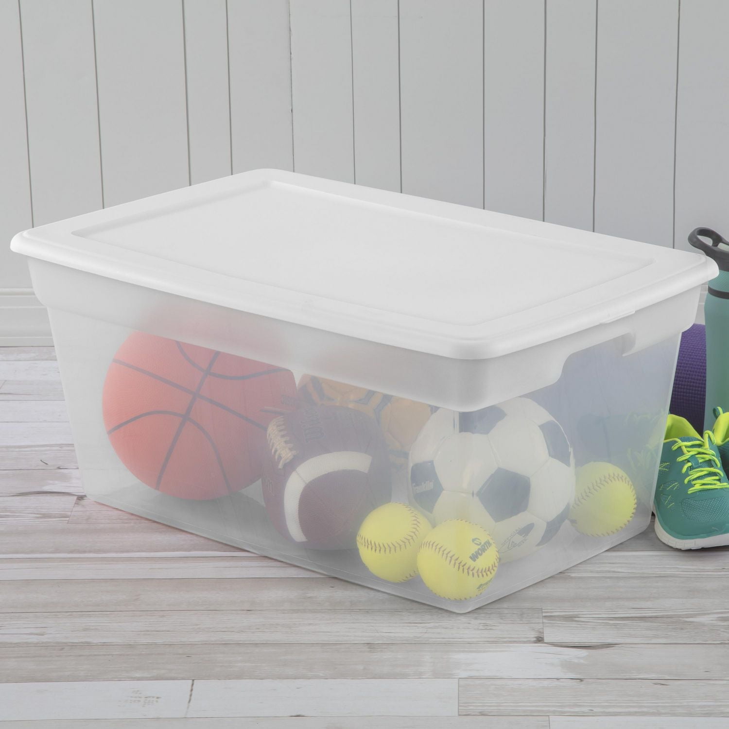 Sterilite 85L Storage Box- White - Walmart.ca