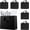 Medium-Black1-12PCS, variant on 6 Pack Black Gift Bags, 8.7x3.9x7.1 Inches Gift Bags Medium Size with Tissue Paper Medium-Black3-6PCS