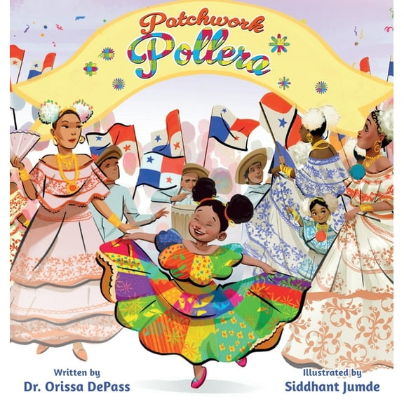 Patchwork Pollera, (Hardcover)
