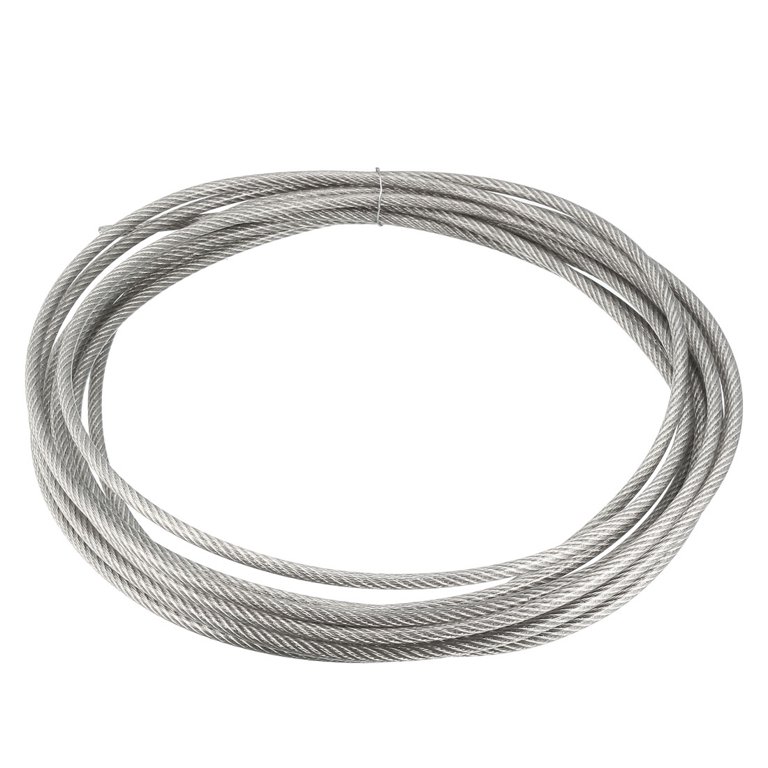 4mm 5mm 6mm 8mm Stainless Steel Wire Rope Cable PVC Plastic Coated