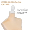 thumbnail image 2 of Maniquí Femenino de Costura Onof MTFAT Torso para Modistas Beige, 2 of 8