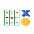 thumbnail image 1 of Juego de ajedrez Tic TAC Toe Juego de ajedrez XO Juegos interactivos al aire libre Cero y cruces dibujos animados, 1 of 9