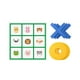 thumbnail image 1 of Juego de Ajedrez Tic TAC Toe Hugo Ajedrez XO Clásico Juguete para Entretenimiento en Interiores y Exteriores, 1 of 9