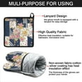 thumbnail image 7 of Pioneer Flower Kitchen Oven Mitt and Pot Holder Sets 2 Pcs for Baking, Cooking and Grilling, Heat Resistant Up To 392 °F, 7 of 7