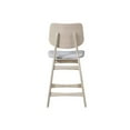 thumbnail image 5 of New Classic Furniture Oscar Wood Counter Dining Chairs in White Ash (Set of 2), 5 of 9