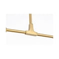 thumbnail image 5 of Elegant Lighting Zayne 6 Light Pendant In Gold, 5 of 8