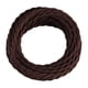 thumbnail image 5 of Kits de cables de alambre trenzado para lámparas colgantes Cable de lámpara trenzado universal de 10 m Cable de lámpara colgante decorativo Lámpara , Café, 5 of 10