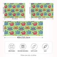 thumbnail image 2 of Yayeee Pillowcase King Size Set of 2 Satin Wrinkle Resistant Envelope Pillow Case, Cute Monsters Pattern, 2 of 8