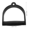 thumbnail image 2 of FOMIYES 2Ud Cable Machine Handles En Plástico Negro Ergonomicos Para Entrenamiento Y Gimnasio Fitness, 2 of 7