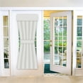 thumbnail image 4 of Platinum Gold Blackout Curtain, Roman Style for Home, Solid Color Roman Curtain - Opaque Door Curtain for Home, Polyester Fabric with Thermal Insulation, Easy Install, Machine Washable, Kingtowag, 4 of 5