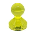 thumbnail image 2 of Large Yellow Acrylic Push Pin Magnet - 21mm dia x 26mm tall (1 Pack of 10), 2 of 6