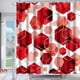 thumbnail image 5 of Cortina de ducha para baño, cortina de baño impermeable con decoración de arte geométrico, juegos de cortinas de ducha de tela abstracta para decoración del hogar, 5 of 5