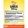 thumbnail image 2 of Odorless Garlic Softgels | 1000mg | 90 Count | Non-GMO and Gluten Free Supplement | By Sundance, 2 of 3
