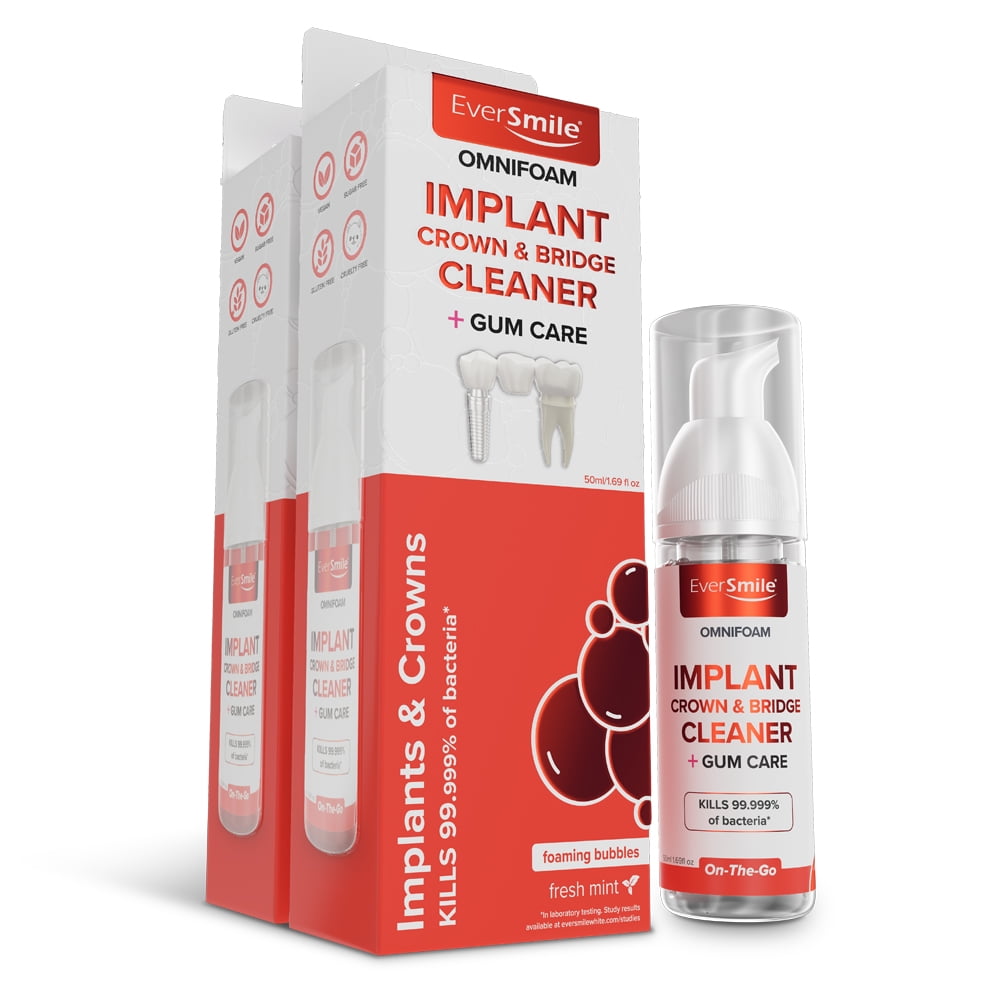 EverSmile OmniFoam Dental Cleaner for Implants, Crowns, and Bridges 2