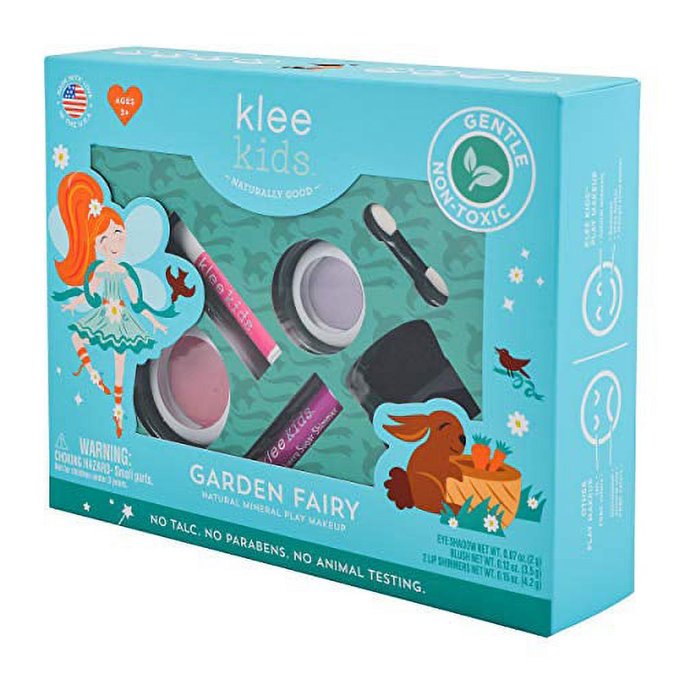 Luna Star Naturals Klee Kids 4 PC Makeup Up Kits with Compacts (Garden Fairy) - image 3 of 3