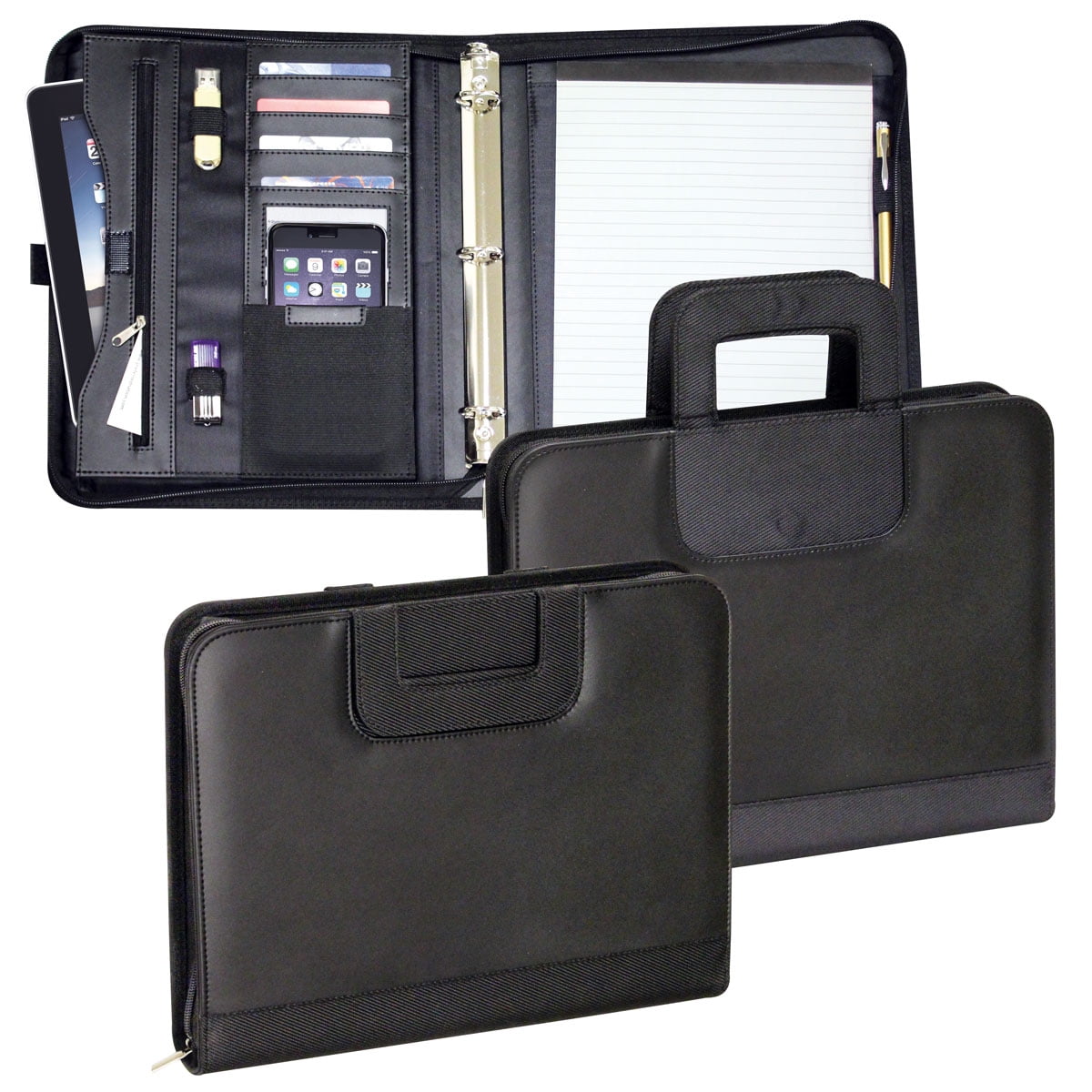 3Ring Padfolio Briefcase