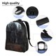 thumbnail image 5 of Balery Gloomy Mansion Forest Scene Mochila - Mochila Estilosa y Duradera para Laptop de 15 Pulgadas con Tela Oxford Impermeable, 5 of 8