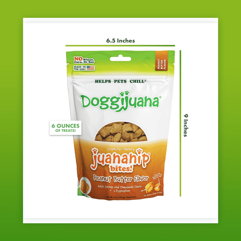 Doggijuana Calming Training Treats with Catnip & Chamomile photo 7