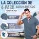 thumbnail image 4 of Playera Polo Hombre Multicolor, Paquete 4 Pcs Casual Camisa, 4 of 8