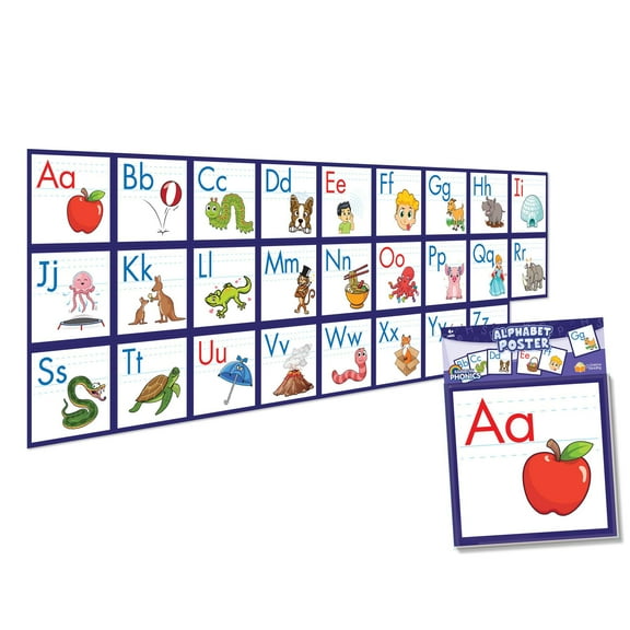 Rainbow Phonics: 26 Alphabet Posters