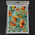 thumbnail image 3 of California California Poppies in Watercolor Greeting Cards and Envelopes Pack of 8 7 in x 5 in, 3 of 3