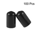 thumbnail image 2 of Uxcell Screw Thread Protectors Rubber End Cap Cover 0.39" Black, 2 of 3