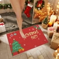 thumbnail image 4 of xaoyunyn Christmas Absorbent Kitchen Entryway Anti Fatigue Mat Non Stable Polyester for Home Decor Easy to Clean and Maintain, 4 of 6