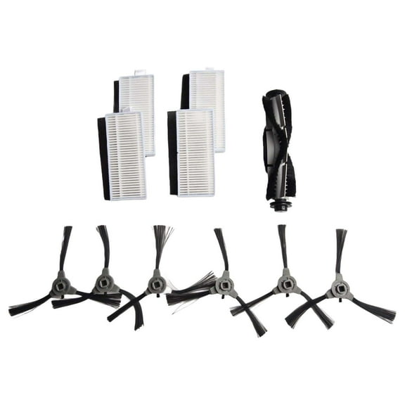 For IHome For AutoVac For Nova S1 Pro IHRVS1PRO-3BLK Vacuum Cleaner Main Brush Side Brush Filter Kit Home Appliance Accessories