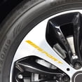 thumbnail image 5 of 12 Jantes de Roue de Course Sport Autocollant Logo Rayé Pare-Chocs Camion de Course (Rouge, Noir, Jaune, Blanc), 5 of 5
