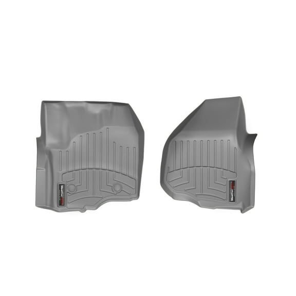 WeatherTech Custom Fit FloorLiners compatible with 2012-2012 Ford Super Duty - 1st Row (Driver & Passenger), Grey