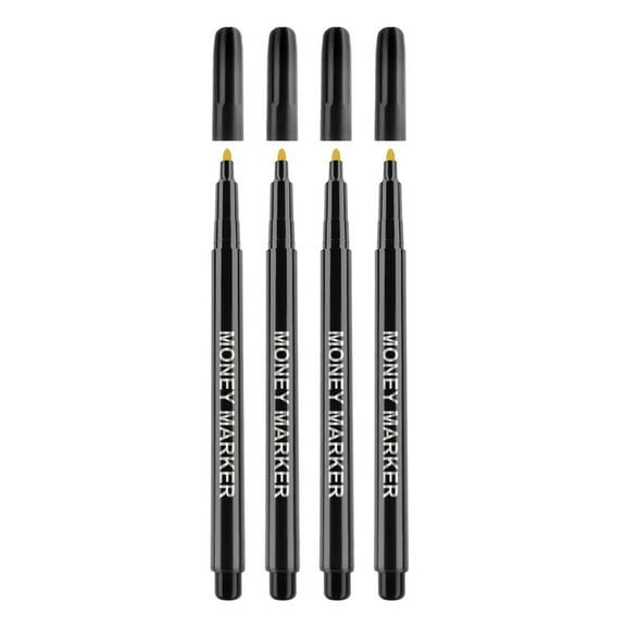Accurate Currency Verification Pen Money Detection Pens Fast & Effective Currency Verification Pens 2/4pcs