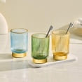 thumbnail image 4 of Organizador de brochas de maquillaje LEICURACE Vintage Glass Cup, 4 of 9
