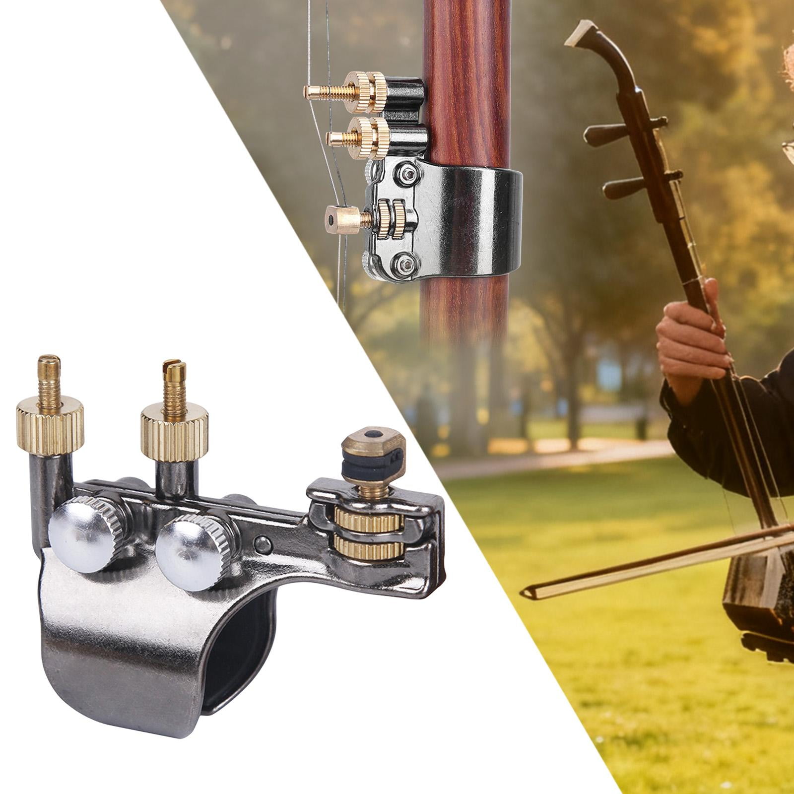LeeQinersw Replacement, Repair And Maintenance of Fine Tuners for Erhu, String Adjuster for Erhu, Spare Part for Qianjin (Chinese Instrument) Style B