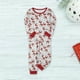 thumbnail image 4 of Conjunto de pijamas de Navidad para padres e hijos Conjunto de vacaciones de Navidad a juego 2 piezas Trajes familiares FLhrweasw Nuevo, 4 of 8