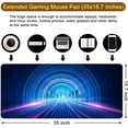 thumbnail image 3 of Large Mouse Pad for Desk, XXL Gaming Mouse Pad 35x15.7x0.12inch Desk Mat Extra Large Mouse Pad with Personalized Design for Laptop, Computer PC (Science 3), 3 of 6