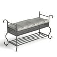 thumbnail image 6 of LHYY Shoe Rack Bench for Entryway,Industrial Bench,Rustic Shoe Rack for Small Spaces,Upholstered Entryway Bench,Multipurpose Entryway, 6 of 8