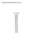 thumbnail image 2 of Fully Threaded Rod M10 x 80mm 16mm Pitch 304 Stainless Steel Right Hand 4pcs, 2 of 7