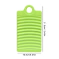 thumbnail image 4 of Inteprter La tabla de lavar de plástico antideslizante espesa la limpieza de la ropa de la tabla de para Suministros de limpieza para el hogar Verde Inteprter HA003206-01, 4 of 6