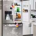 thumbnail image 4 of 2 fundas para manijas de refrigerador navideñas, lindas fundas para manijas de electrodomésticos de cocina en 3D para decoración navideña, 4 of 5