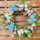 thumbnail image 4 of Fiudx Corona de Rosas, Exquisita Decoración para Puertas de Primavera y Verano, Enredaderas de Flores Duraderas para Uso Prolongado, Perfecta para La Entrada o La Pared Del Hogar, Regalo Ideal para F, 4 of 6